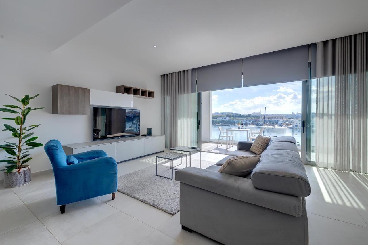 Superlative Apartment With Valletta And Harbour Views สลีมา ภายนอก รูปภาพ