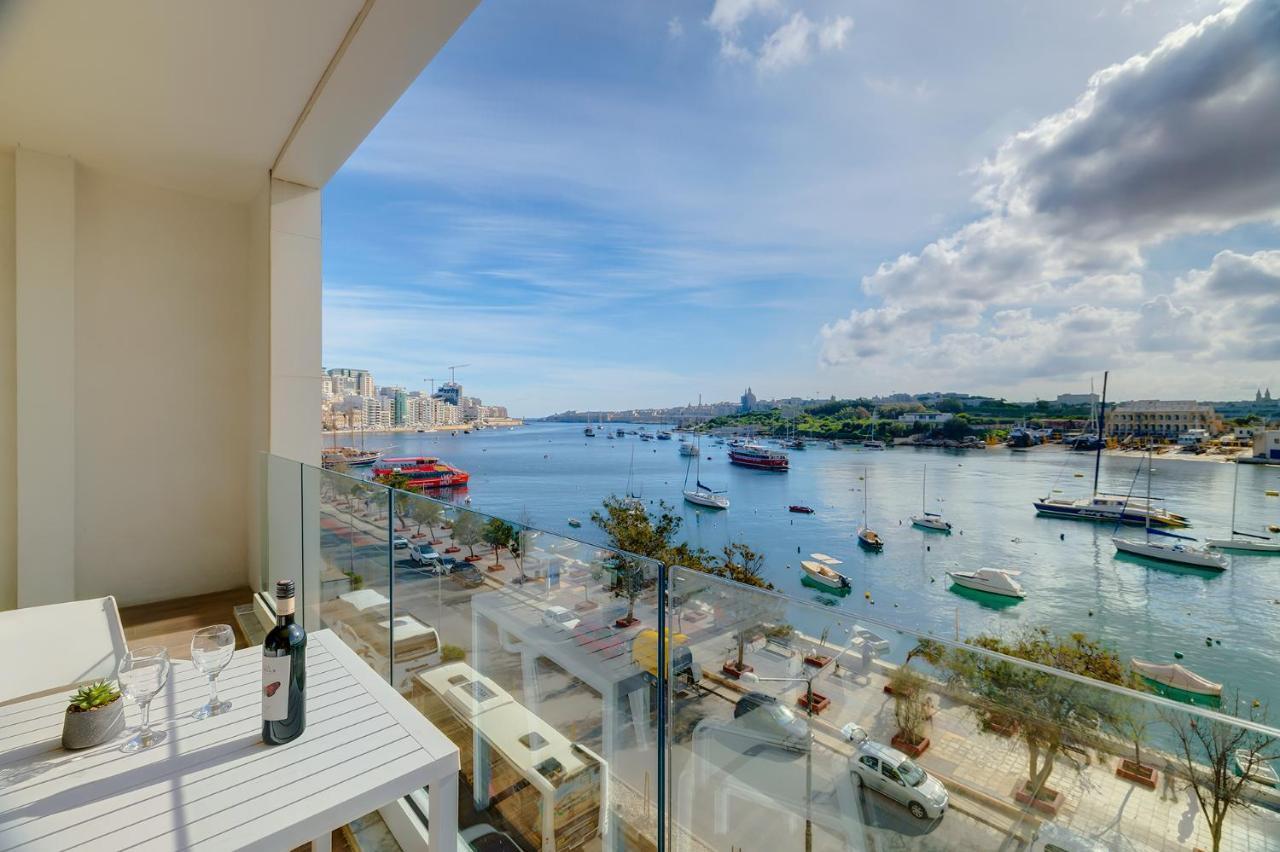 Superlative Apartment With Valletta And Harbour Views สลีมา ภายนอก รูปภาพ